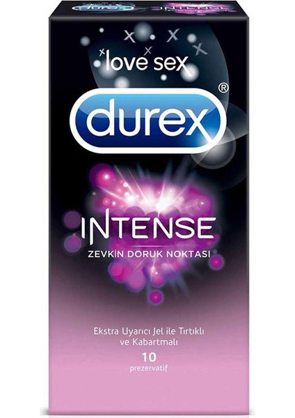 Intense 10 Adet Prezervatif