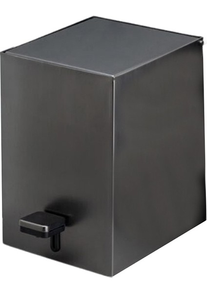 Pedallı Kare Çöp Kovası 3 Lt Füme 262X245X180 Mm