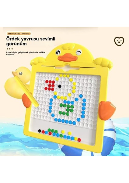 Magnetik Kalem Çizim Tahtası Oluşturucu Renk Yamacası Magnetik Satranç Tahtası Çocukların Oyun Kontrol Peni Fokus Eğitimi (Yurt Dışından) fiyatları