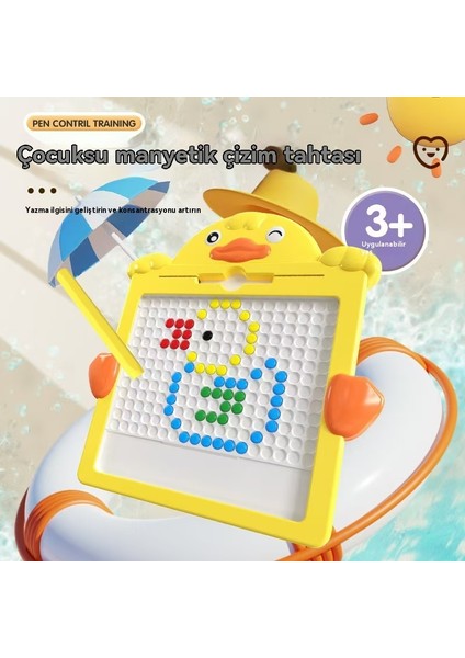 Magnetik Kalem Çizim Tahtası Oluşturucu Renk Yamacası Magnetik Satranç Tahtası Çocukların Oyun Kontrol Peni Fokus Eğitimi (Yurt Dışından) fırsatları