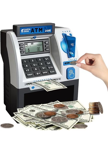 Atm Otomatik Telör Makinesi Domuz Bankası, Giriş ve Çıkış Kapasitesi, Akıllı Parola Kartı Değiştirmesi, Çocukların Domuz Bankası (Yurt Dışından) fiyatları