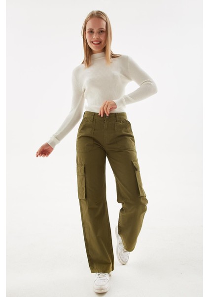 Kargo Cep Pantolon Haki fırsatları