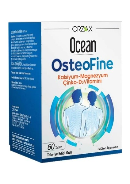 Osteofinee 60 Tablet 3 Adet