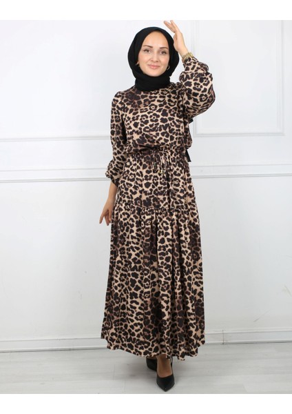 Missemramiss 4686 Leopar Elbise