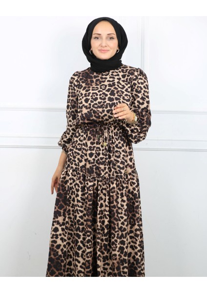 Missemramiss 4686 Leopar Elbise