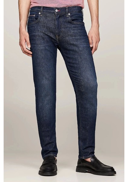 Erkek Bleecker Solmuş Slim Kot Pantolon