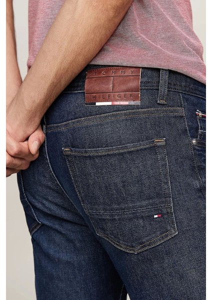 Erkek Bleecker Solmuş Slim Kot Pantolon
