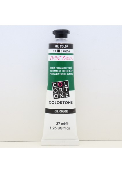 Artist Colors Artist Serisi Yağlı Boya 37 ml (Derin Permanent Yeşil)