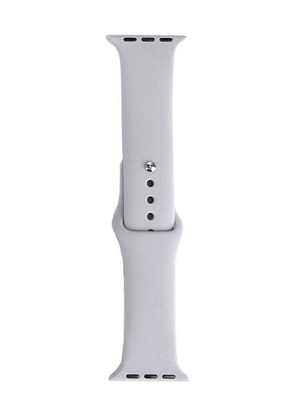 Apple Watch 42MM Uyumlu Band Serisi Klasik Kordon Silikon Strap Kayış