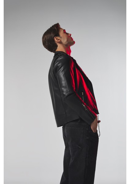 Siyah Erkek Deri Ceket fiyatları