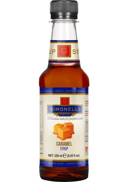 3'lü Şurup Seti (Karamel + Vanilya + Karpuz) Kahve ve Kokteyl Şurubu 3x250ml