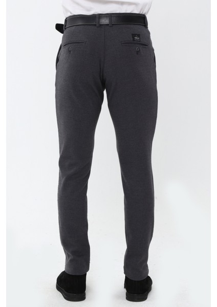 Gri Dokuma Pamuk Karışımlı Chino Erkek Pantolon fiyatları