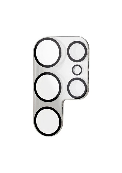 Samsung Galaxy S22 Ultra Uyumlu Kamera Koruyucu 3D Kamera Camı