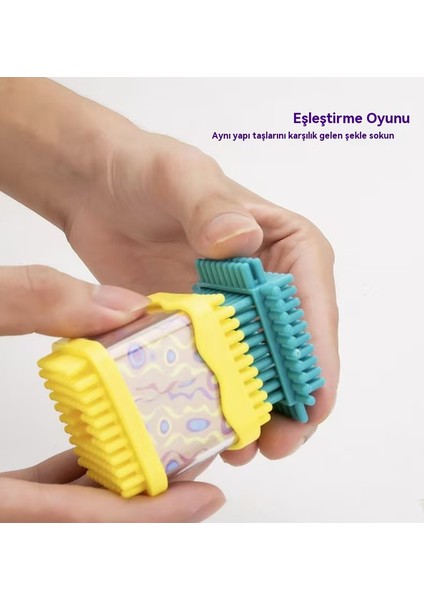 Newchi Sensory Mane Building Blocks Puzzle Assembly Büyük Particle Building Blocks Kindergarten Erken Eğitim Oyunları 3-6 Yaşlı 66P (Yurt Dışından) modelleri