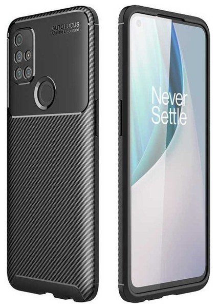 Oneplus Nord N10 5g Uyumlu Kılıf Negro Silikon Kapak, Siyah
