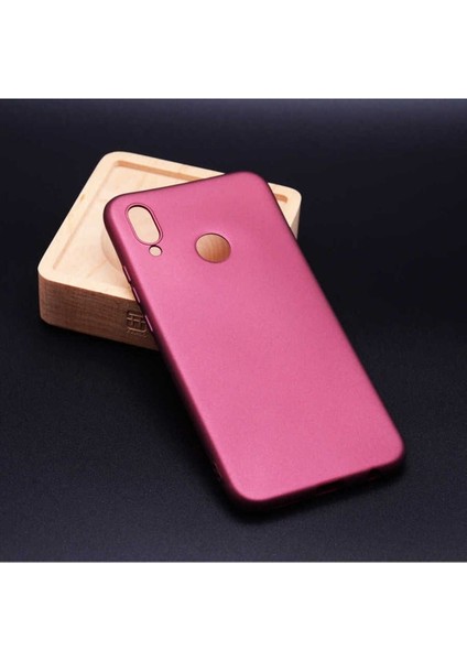 Huawei P20 Lite Uyumlu Kılıf Premier Silikon Kapak, Mürdüm