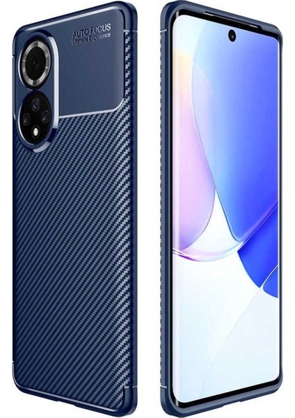 Huawei Nova 9 Uyumlu Kılıf Negro Silikon Kapak, Lacivert