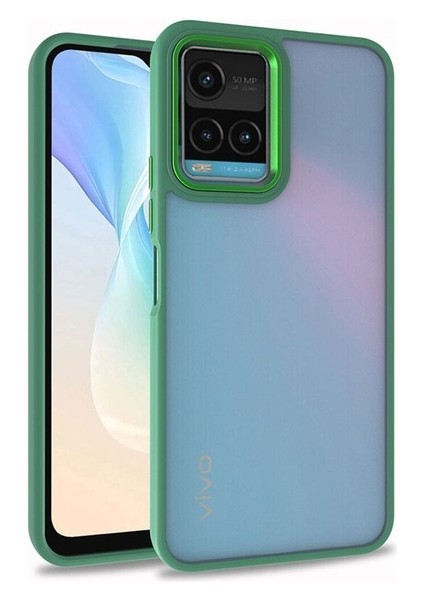 Vivo Y21S Uyumlu Kılıf Flora Kapak