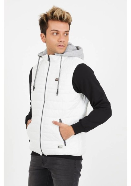 Erkek Bakır Çıkarılabilir Kapüşonlu Şişme Mont fiyatları