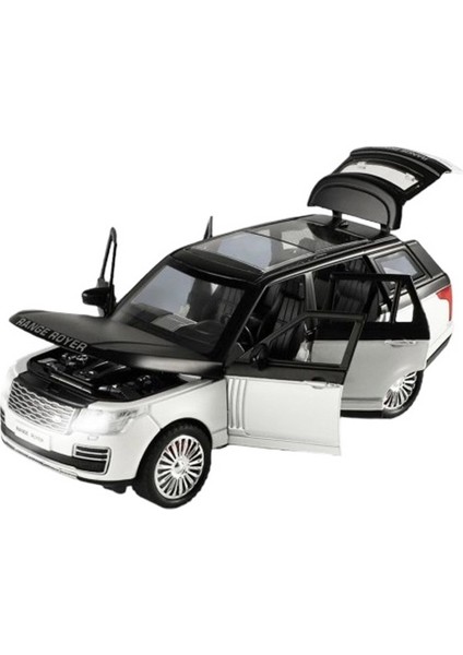 Sesli Işıklı 1:24 Metal Jeep ile Çocukların Hayalleri Gerçek Olsun!