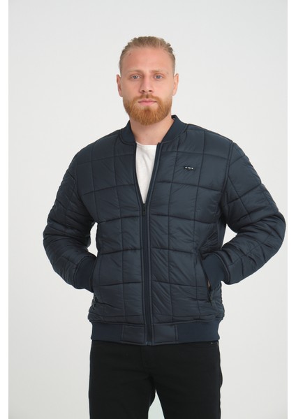 Erkek Kare Kapitoneli Pilot Mont modelleri