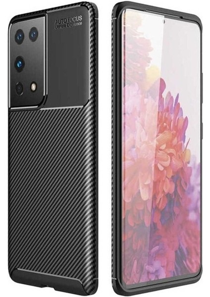 Samsung Galaxy S21 Ultra Uyumlu Kılıf Negro Silikon Kapak