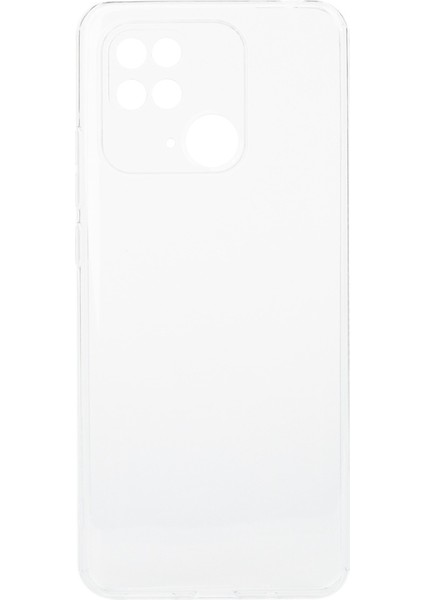 Xiaomi Redmi 10C Uyumlu Kılıf Kamera Korumalı Süper Silikon Kapak