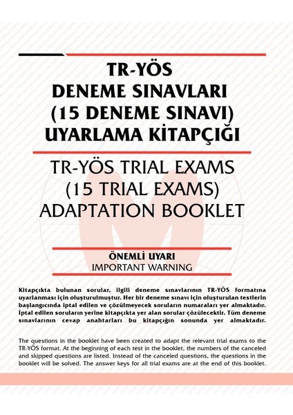 YÖS Deneme Sınavları - 15 Fasikül Sınav