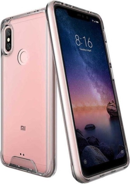 Xiaomi Redmi Note 6 Pro Uyumlu Kılıf Gard Silikon
