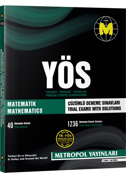 Metropol YÖS Matematik Çözümlü Deneme Sınavları