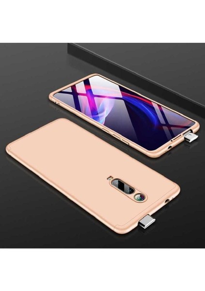 Xiaomi Mi 9t Uyumlu Kılıf Ays Kapak, Gold