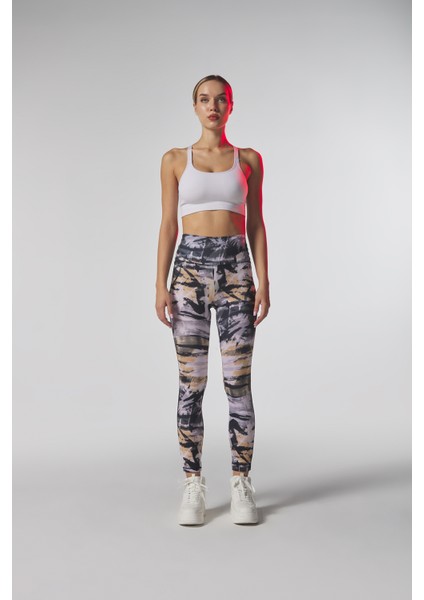 Renkli Kadın Spor Tayt modelleri