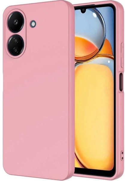 Xiaomi Redmi 13C Uyumlu Kılıf Mara Lansman Kapak, Pembe