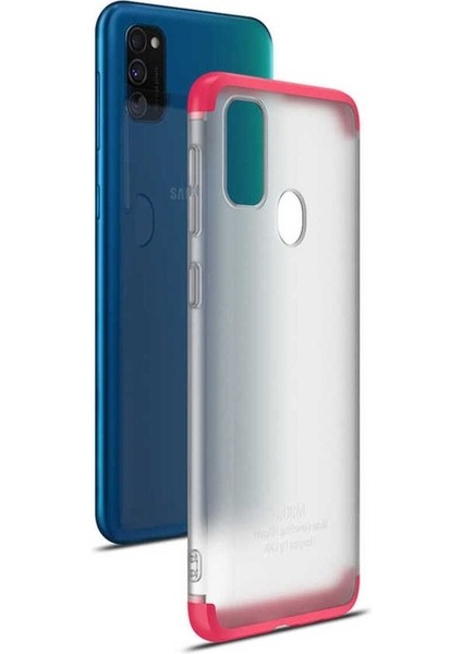 Samsung Galaxy M30S Uyumlu Kılıf Nili Kapak, Kırmızı