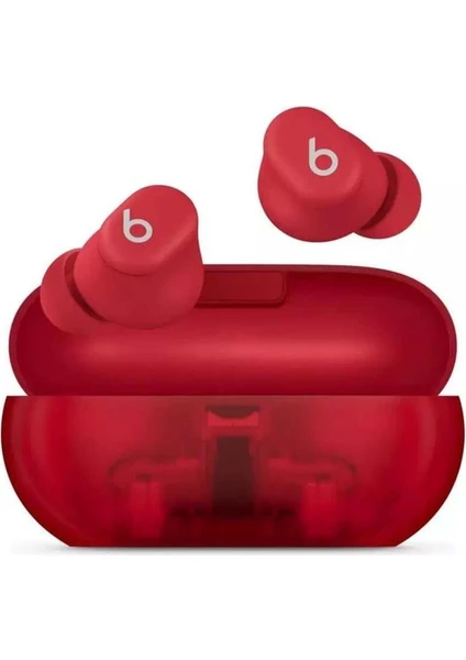 Beats Solo Buds - True Wireless Earbuds - Transparent Red MUW03EE/A