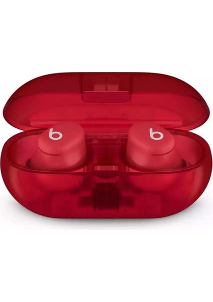 Beats Solo Buds - True Wireless Earbuds - Transparent Red MUW03EE/A