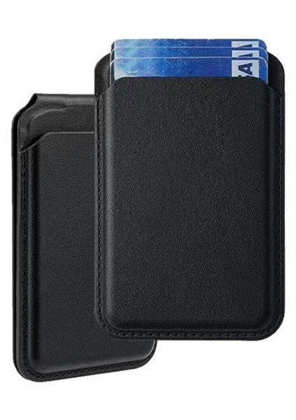Crd-06 Suni Deri Görünümlü Magnetik Kartlık