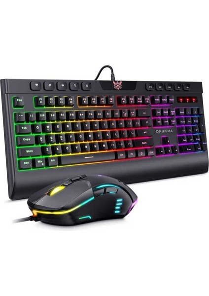 Onikuma G21 Rgb Oyuncu Klavye Mouse Seti
