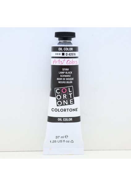 Artist Colors Artist Serisi Yağlı Boya 37 ml (Siyah)