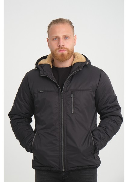 Erkek Içi Kürklü Su ve Rüzgar Geçirmez Kapüşonlu Kışlık Mont & Kaban fiyatları