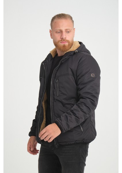 Erkek Içi Kürklü Su ve Rüzgar Geçirmez Kapüşonlu Kışlık Mont & Kaban modelleri