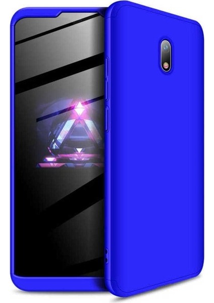 Xiaomi Redmi 8A Uyumlu Kılıf Ays Kapak, Mavi