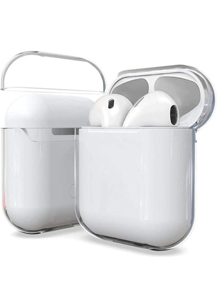 Apple Uyumlu Kılıf Şeffaf Sert Kristal Airbag 14 Kılıf