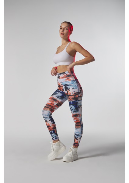 Renkli Kadın Spor Tayt modelleri