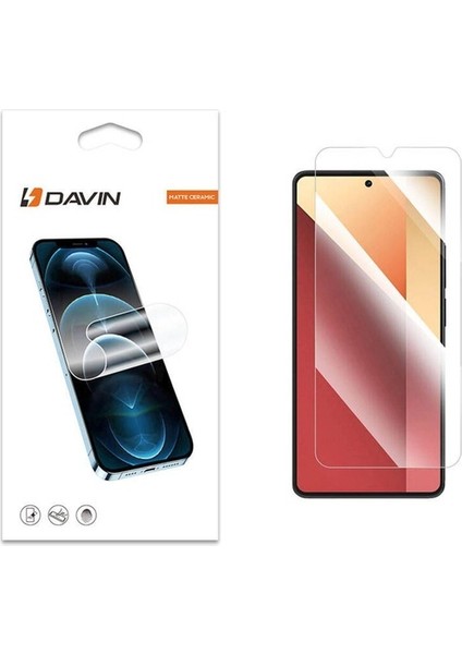 Xiaomi Redmi Note 13 Pro 5g Uyumlu Ekran Filmi Davin Mat Seramik Ekran Koruyucu