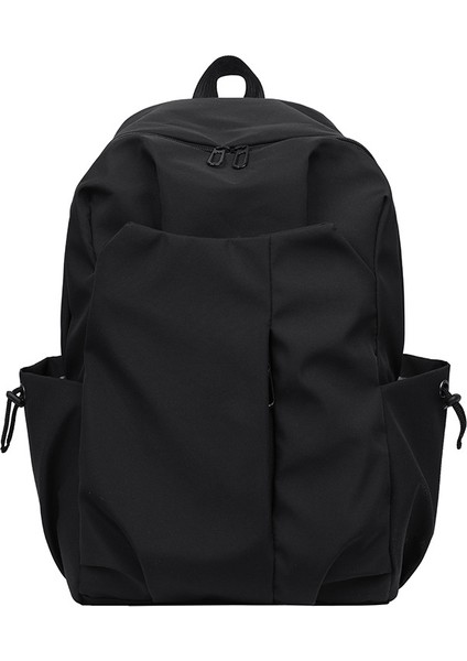 Lise Öğrencileri Için Basit Düz Renk Sırt Çantası (Yurt Dışından)