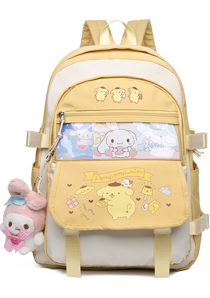 Karikatür Sevimli Ortaokul Sırt Çantası (Yurt Dışından)