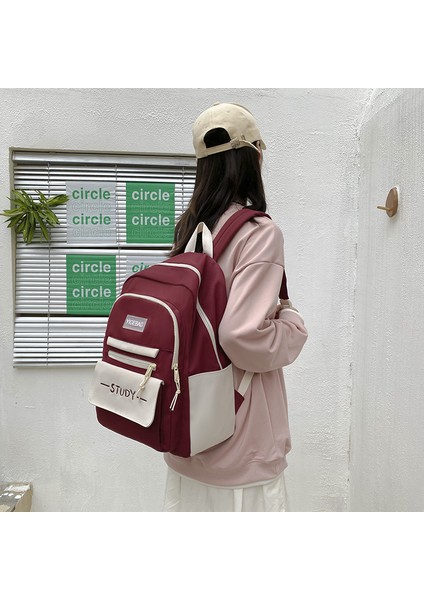 Yeni Kore Tarzı Büyük Kapasiteli Öğrenci Sırt Çantası (Yurt Dışından) modelleri