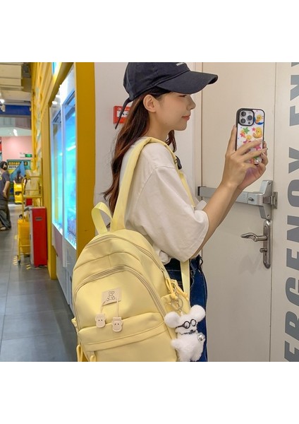 Yeni Öğrenci Moda Trendi Ortaokul Öğrencisi Sırt Çantası (Yurt Dışından) modelleri