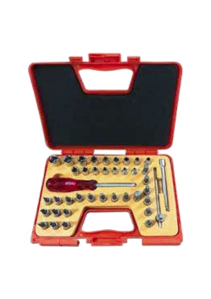 006-RC4513 40PC 1/4” Lokma Bits Seti